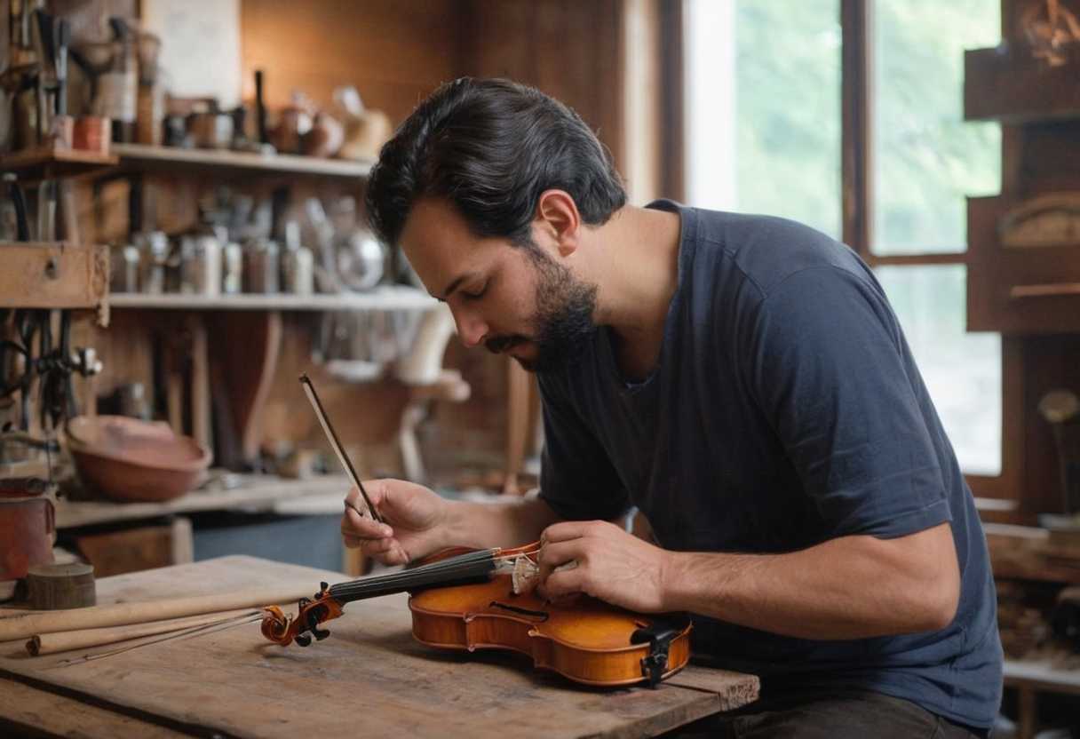 L&rsquo;art de la lutherie à Vienne à travers les mains de Davis Saroni